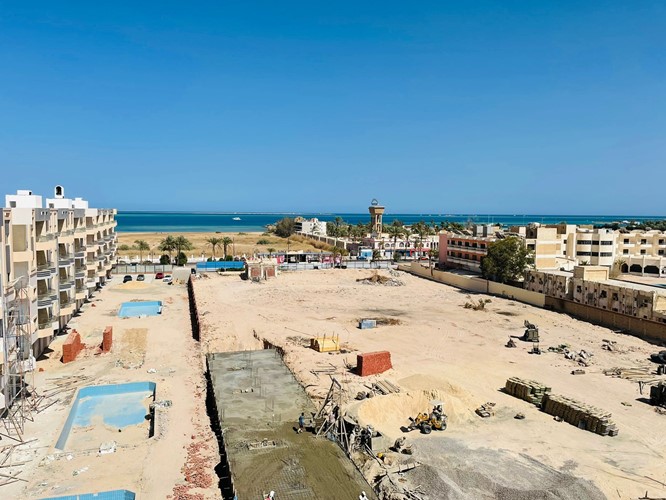 Neues Projekt in der El-Mamsha-Promenade Hurghada Ägypten 